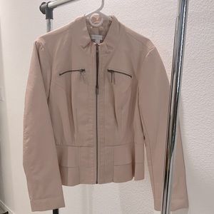 New York And Company Leather Jacket